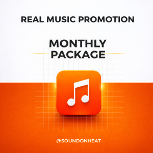 Real Music Promotion – Monthly Package